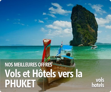 vol à destination de phuket